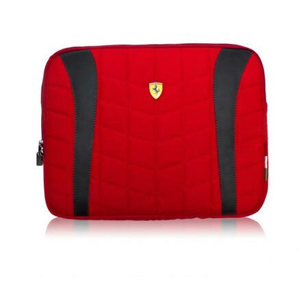 MASTERS CLUB Ferrari COMPUTER SLEEVE SCUDERIA 15 in. BLACK FECOLV2B